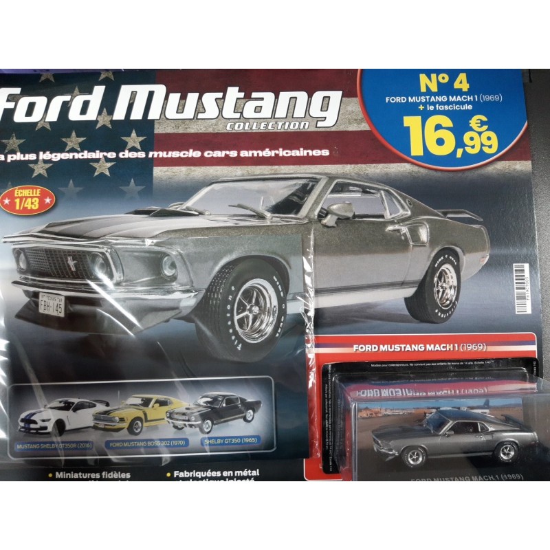 N° 4  Ford Mustang Mach 1  1969