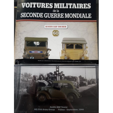 N°60 Austin 8AP Tourer HQ 21st Army Group Septembre 1944