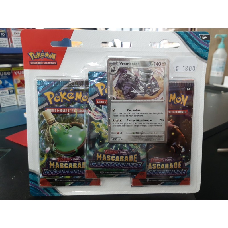 Pack de Booster Pokemon Mascarade Crépusculaire