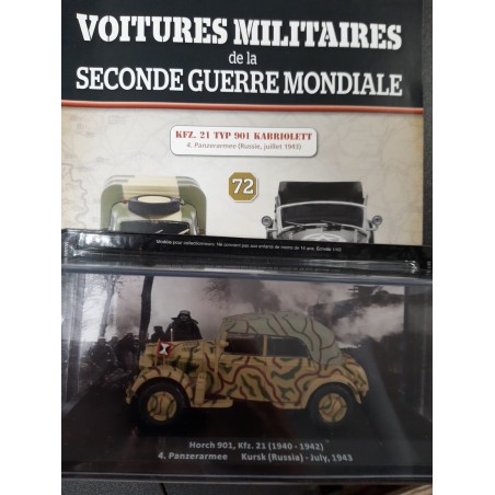 N°72 Horch 901 Kfz. 21 1940-1942 Russie juillet 1943