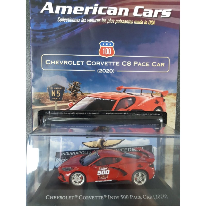 N°100 Chevrolet Corvette Indy 500 Pace Car 2020