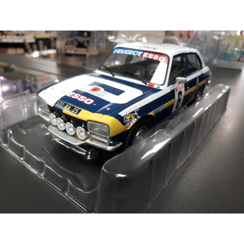 Miniature Altaya Rallye 1/18 - Peugeot 504 Ti N°30 - Rallye Du Maroc 1976, Neuve