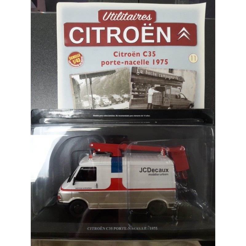N°11 Citroen C35 Porte Nacelle 1975 JC Decaux