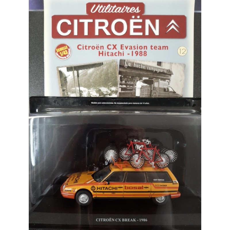 N°12 Citroen CX Break 1986 Evasion Team Hitachi