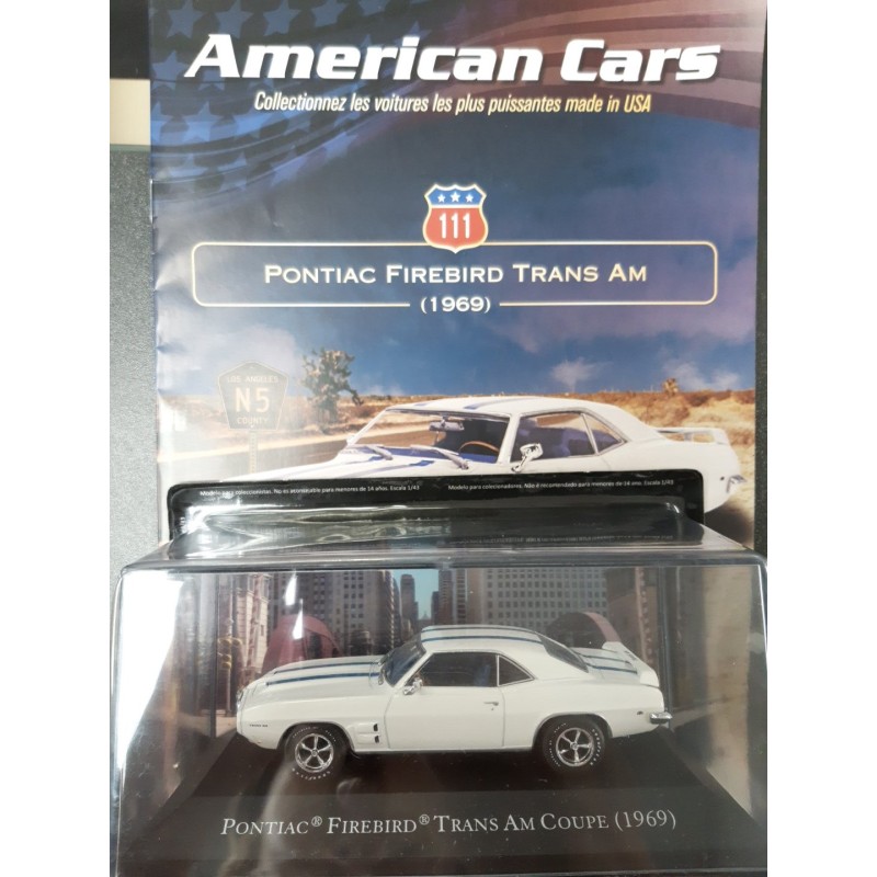 N°111 Pontiac Firebird Trans AM Coupe 1969