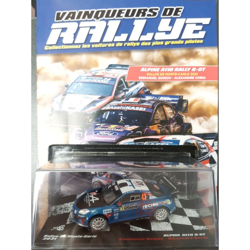 N°35 Alpine A110 R-GT Rallye de Monte Carlo 2021