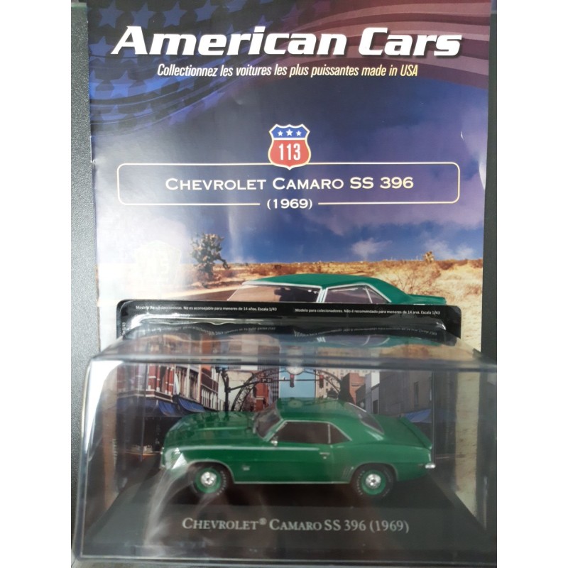 N°113 Chevrolet Camaro SS 396 1969
