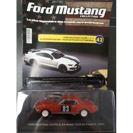 N°42 Ford Mustang Coupe Alain Mann tour de France 1964