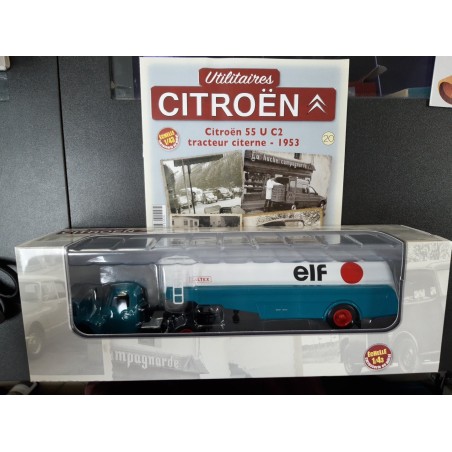 N°20 Citroen 55 U C2 tracteur citerne 1953 ELF