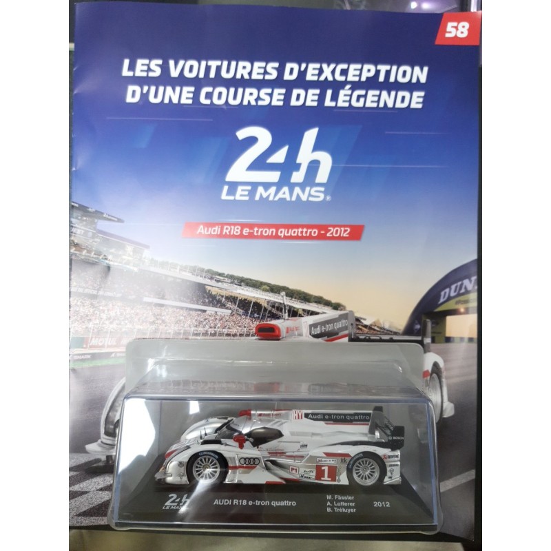 N°58 Audi R18 E-Tron Quattro 2012