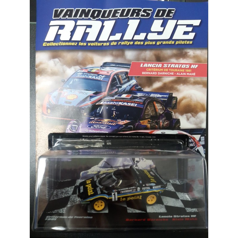 N°47 Lancia Stratos HF Critérium de Touraine 1981