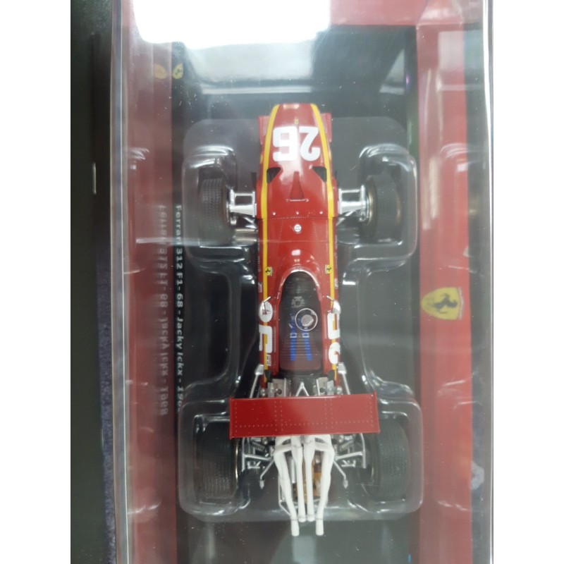 N°35 Ferrari 312 F1 - 68 - Jacky lckx - 1968