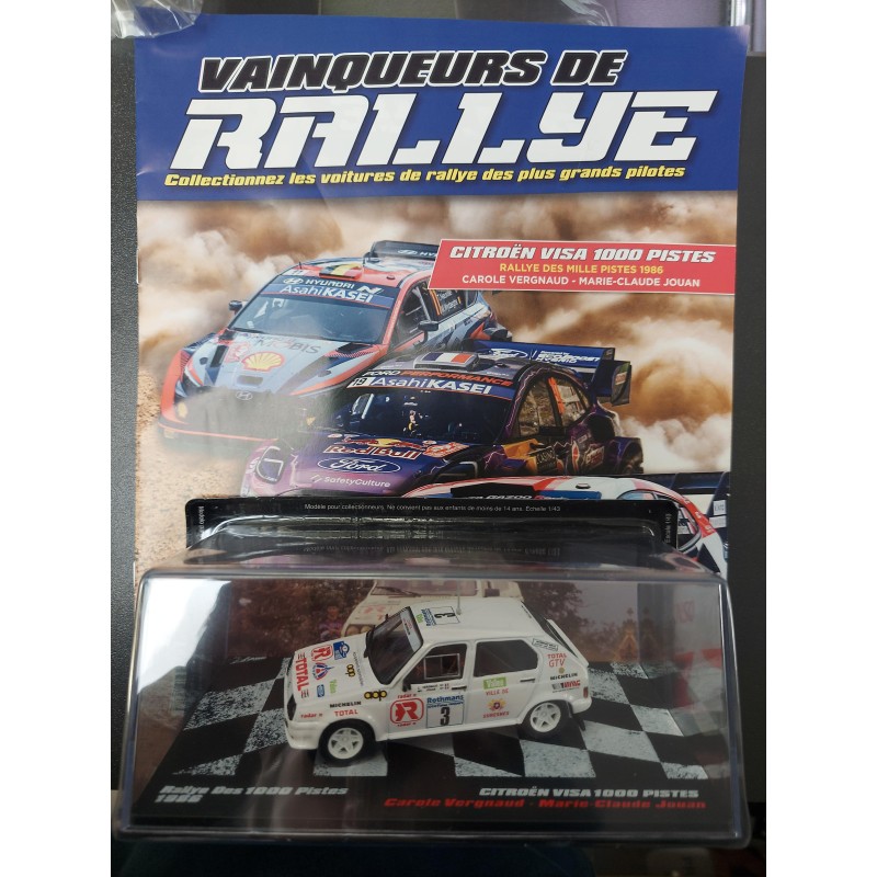 N°48 Citroen Visa 1000 Pistes 1986