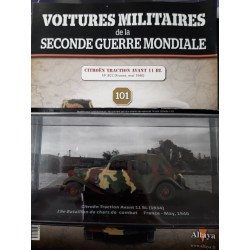 N°101 Citroën traction avant 11 BL (1934) 19e bataillon de chars de combat France - May, 1940