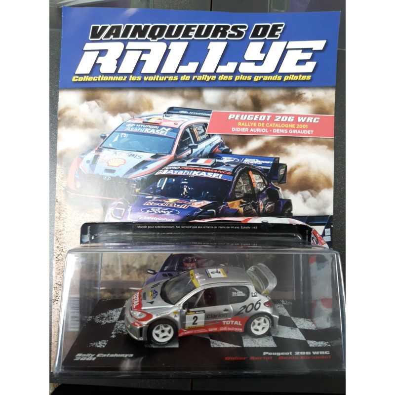 N°49 Peugeot 206 WRC Rallye Catalunya 2001