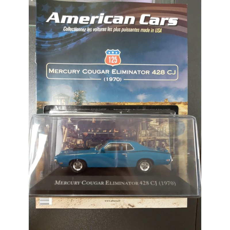 N°125 Mercury Cougar Eliminator 428 CJ 1970