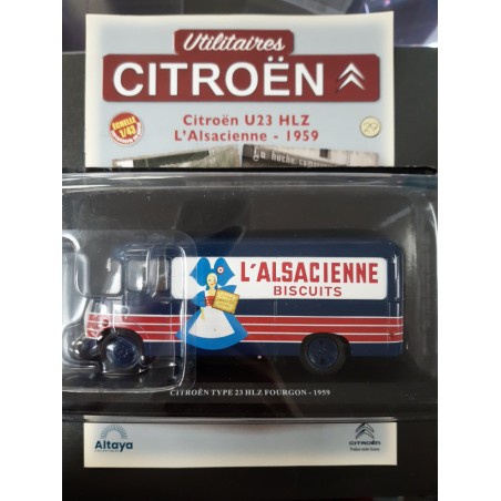 N°29 citroën type 23 HLZ fourgon - 1959 - l'alsacienne