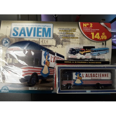 N°2 Saviem Somua JL 19 Fourgon l'Alsacienne