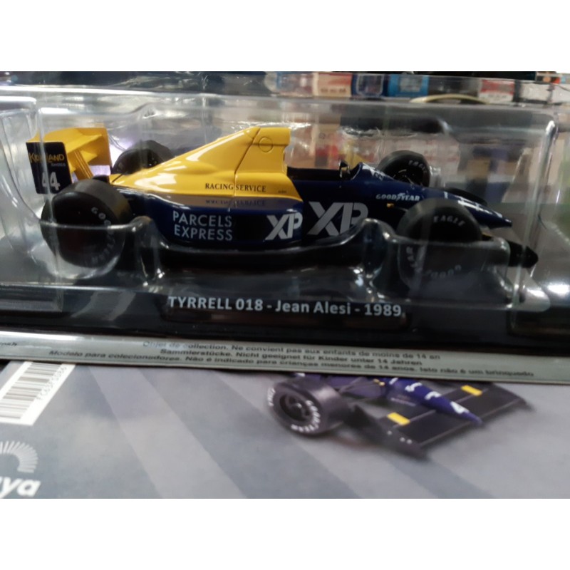 N°86 Tyrrel 018 - Jean Alesi - 1989