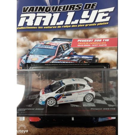 N°53 Peugeot 208 T16 - Acropolis Rallye 2014