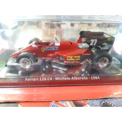 N°41 Ferrari 126 C4 Michele Alboreto 1984