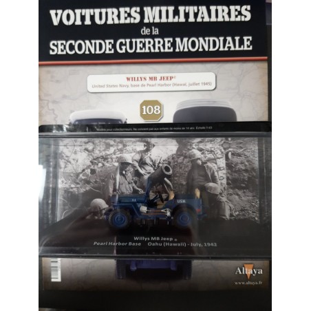 N°108 Willys MB Jeep - Peral Harbor Base - Oahu (Hawaii) - July, 1942