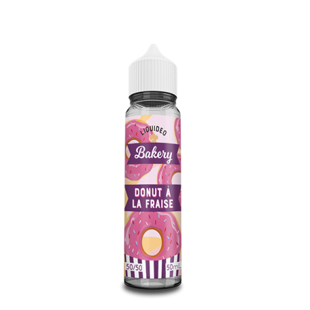 Liquideo Bakery Donut à la fraise 50ml