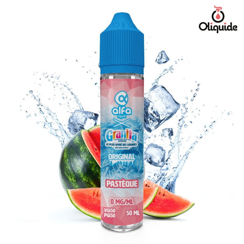 Alfaliquid Granita Givré Pastèque 50ml
