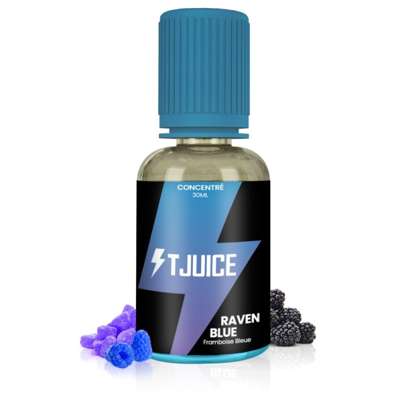 Arôme Concentré Tjuice - Raven Blue (Framboise Bleue)