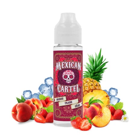 Mexican Cartel - Ananas Fraise Pêche 50ml