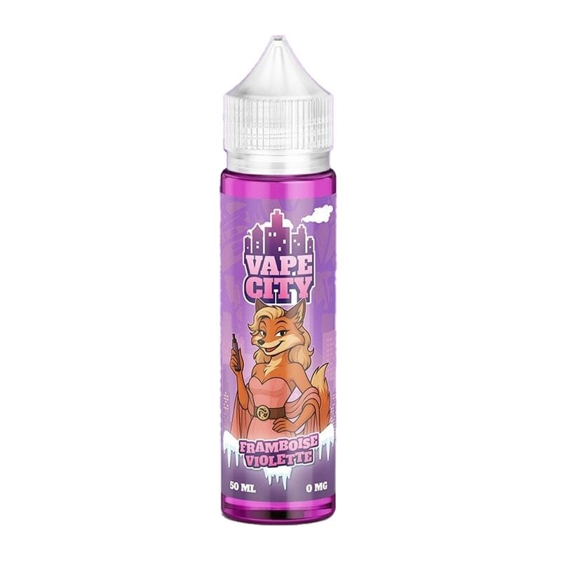Vape City - Framboise Bleue & Violette 50ml