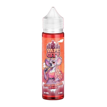 Vape City - Pêche Blanche & Cerise 50ml