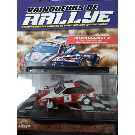 N°58 Toyota Celica GT-4 - Mats Jonsson - Lars Bäckman