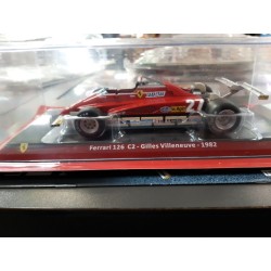 N°46 Ferrari 126 C2 - Gilles Villeneuve - 1982