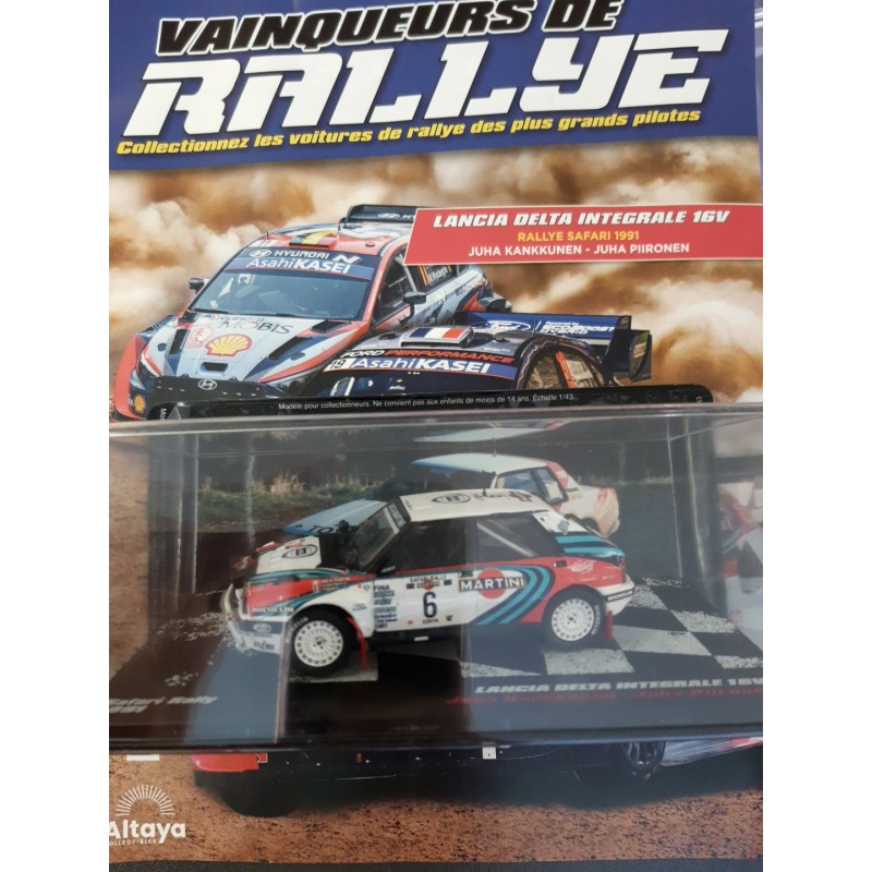 N°61 Lancia Delta Integrale16V - Rally Safari 1991