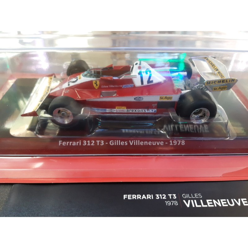 N°50 Ferrari 312 T3 - Gilles villeneuve - 1978