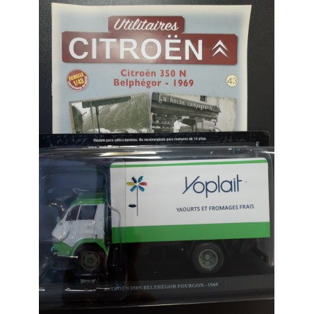 N°43 Citroën 350N Belphégor Fourgon - 1969