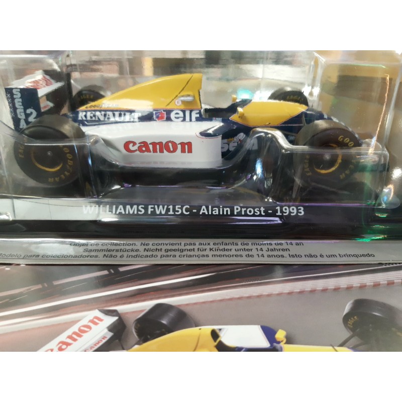 N°103 Williams FW15C - Alain Prost - 1993