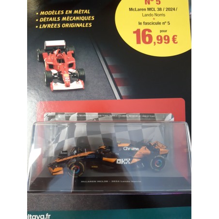 N°5 McLaren MCL38 - 2024 Lando Norris