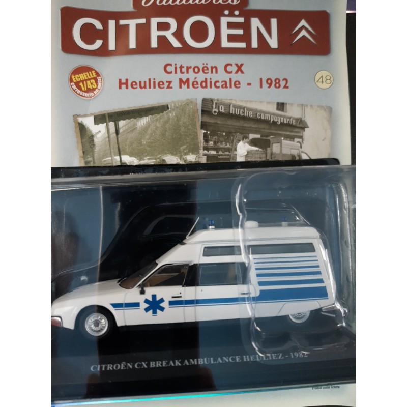 N°48 Citroën CX Heuliez Médicale - 1982